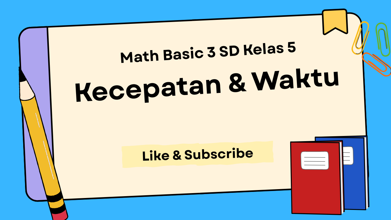Math Basic 3 SD Kelas 5