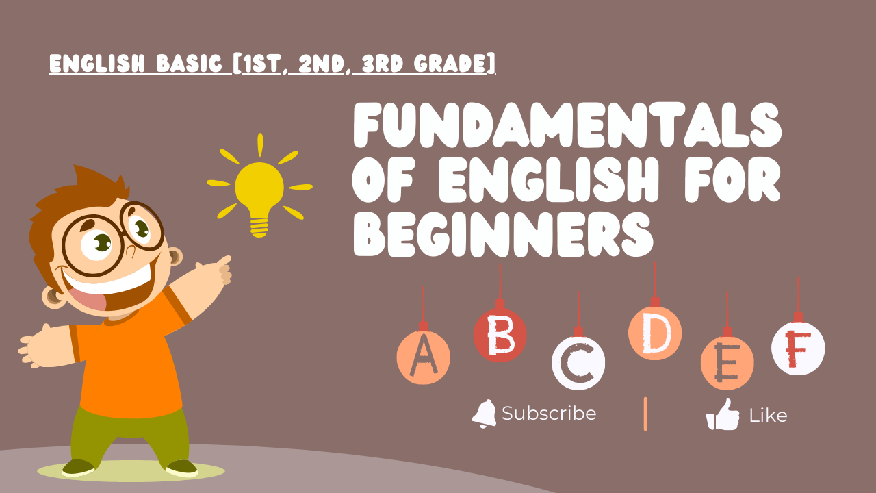 English Basic [1ST, 2ND, 3RD Grade]